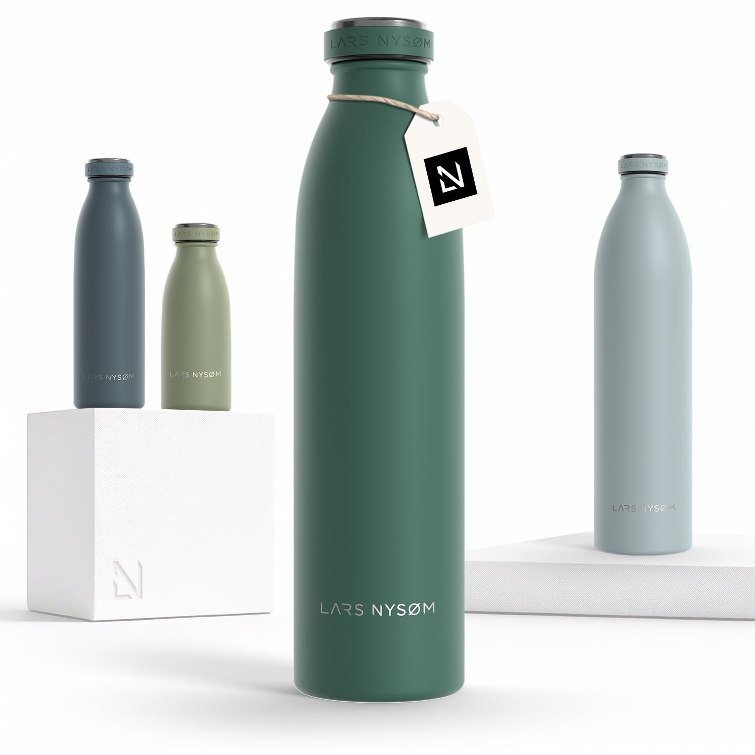 Stainless Steel Insulated Water Bottle 12oz 17oz 25oz 34oz 51oz