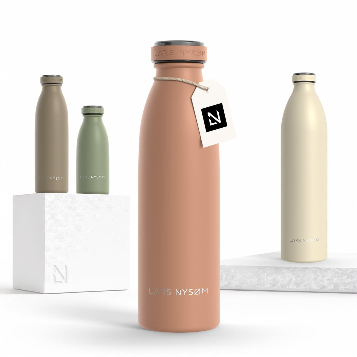 Stainless Steel Insulated Water Bottle 12oz 17oz 25oz 34oz 51oz