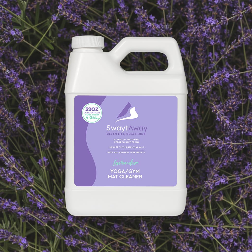 SwaytAway Fitness Mat Cleaner Concentrate Lavender (32 Fl Oz)