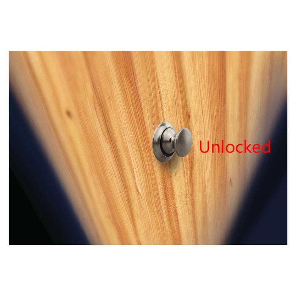 Set of 5 Push Button Latch Cupboard for RV Camper Motor Home Caravan (5 Count)