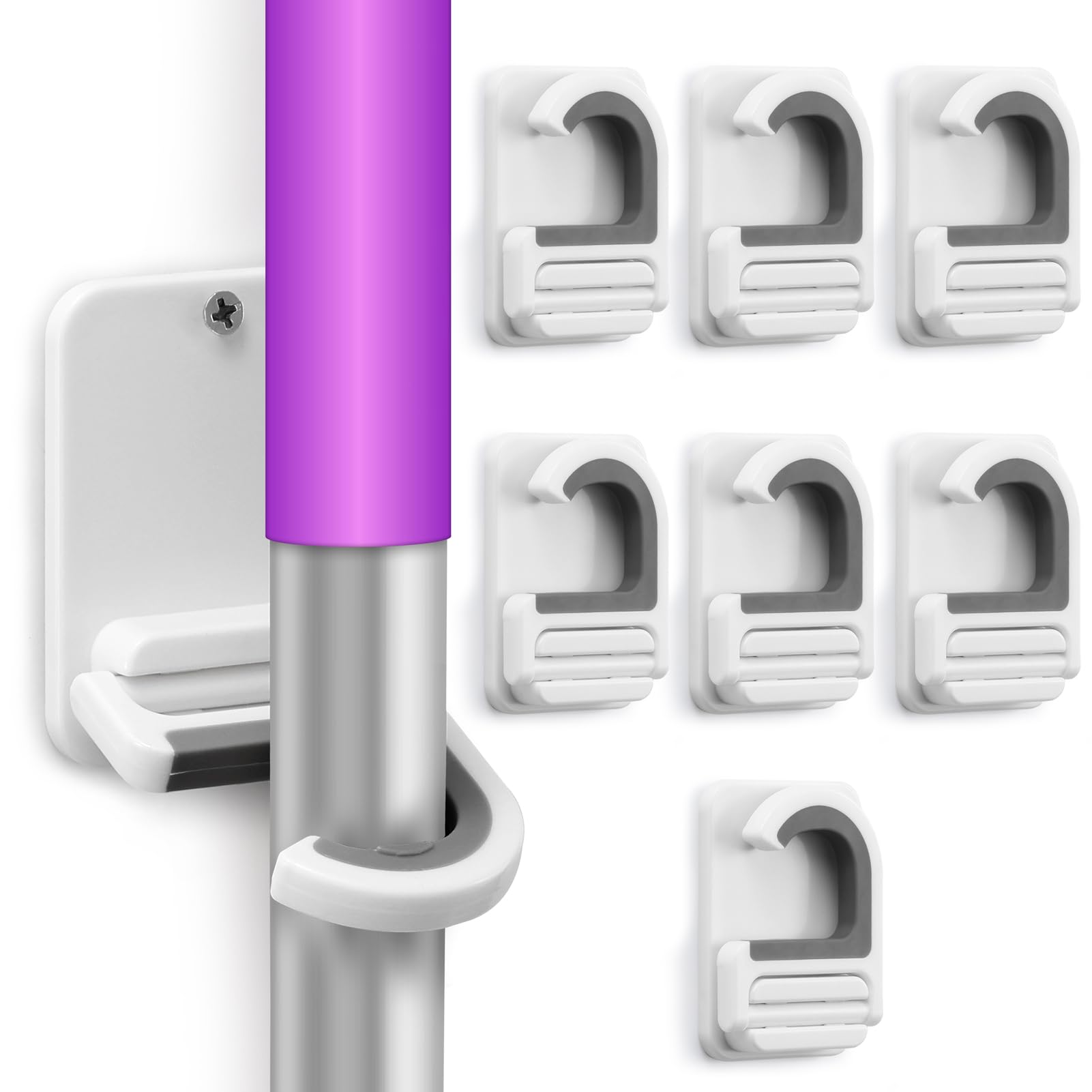 Broom and Mop Holder Wall Mount