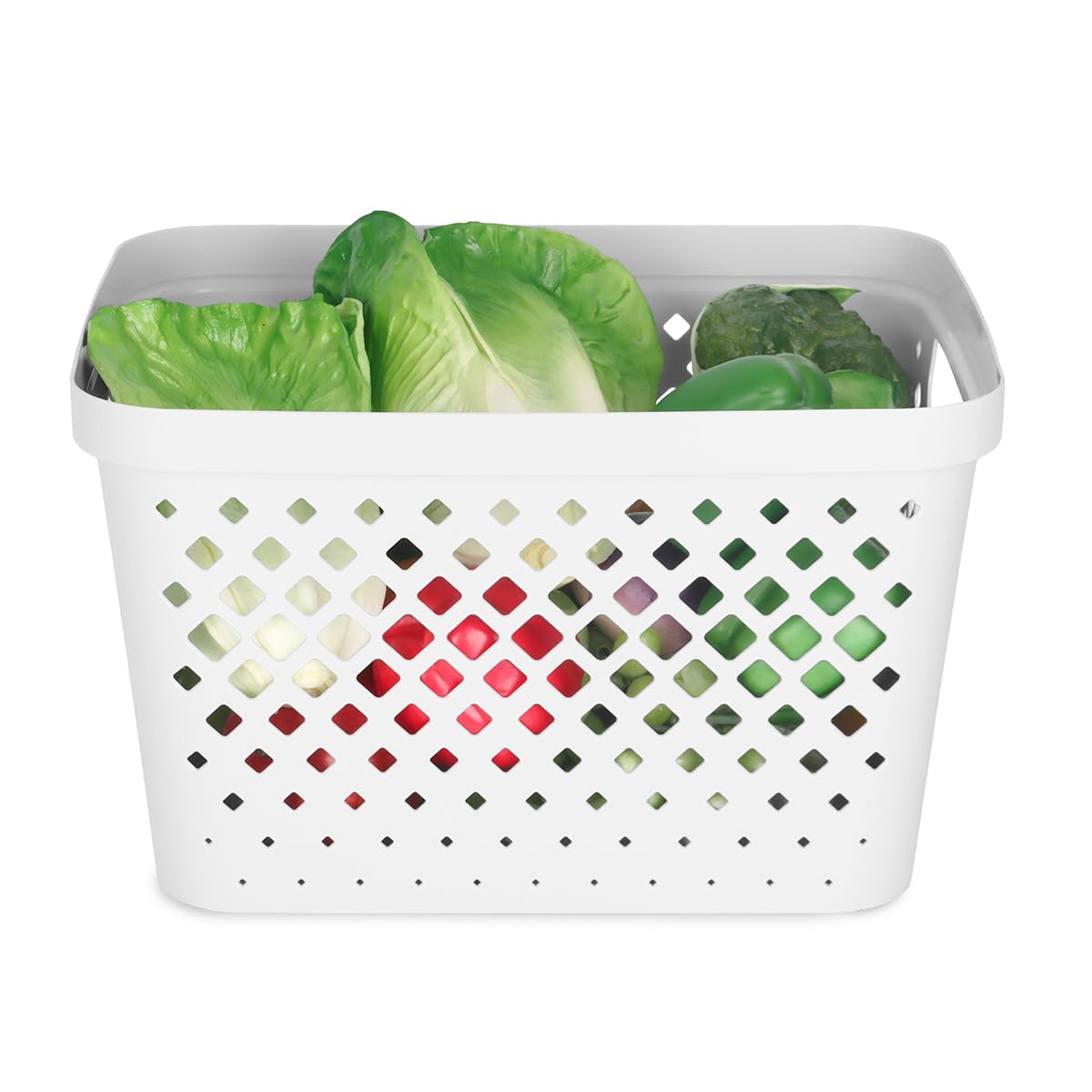 Plastic Storage Basket Set (6 Count)