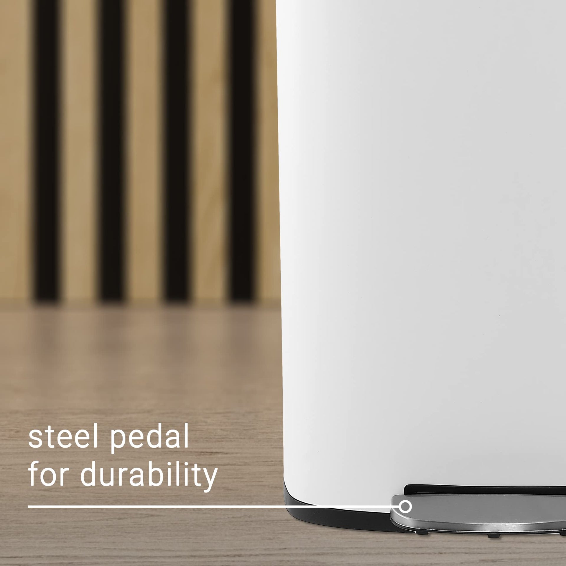 Connor 2 Piece Stainless Steel Trash Can