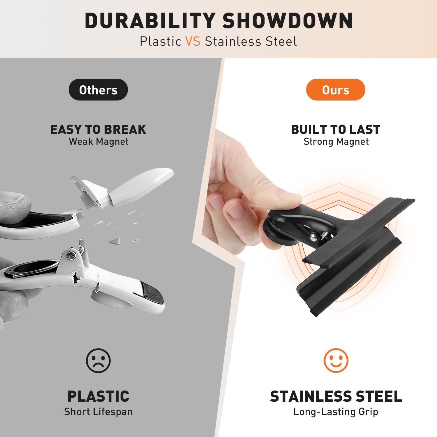 Large Chip Clips Bag Clips (6 Count)
