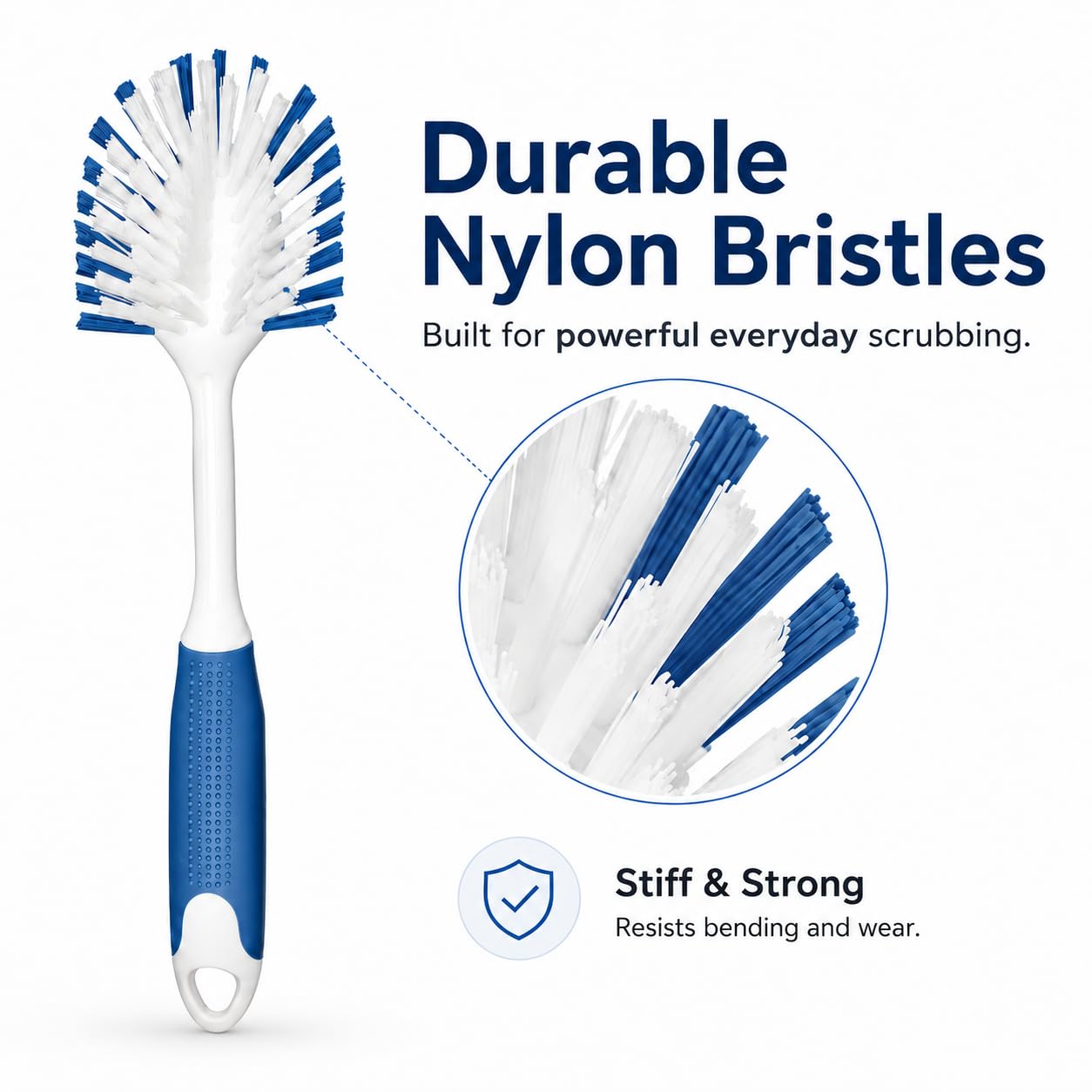 2 Pack Dish Brushes with Scraper (2 Count)