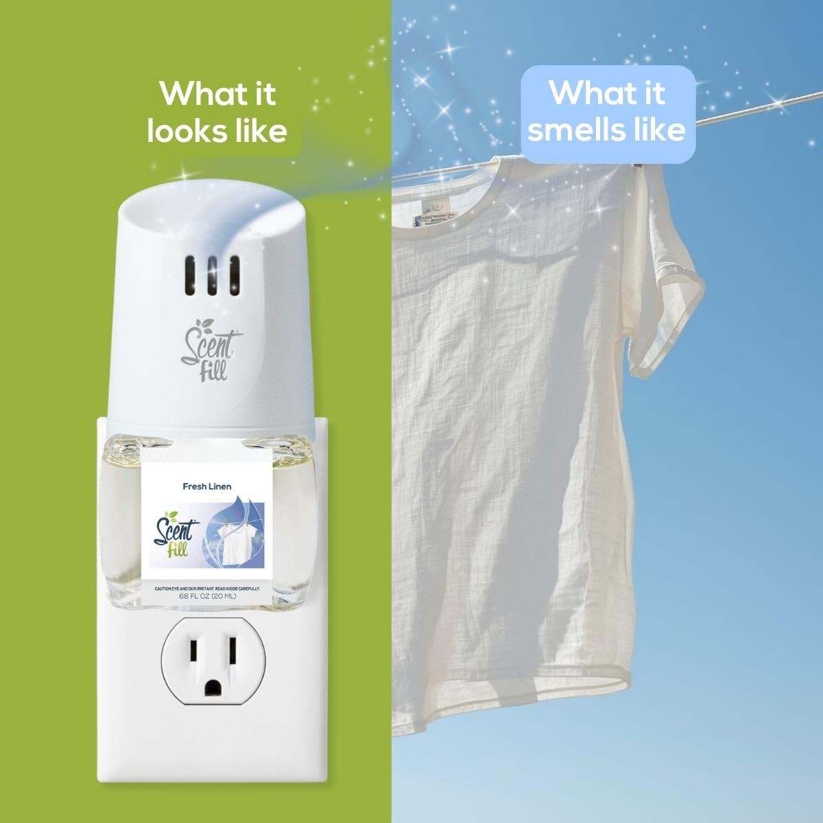 Fresh Linen Plug in Air Freshener (2.72 Fl Oz)