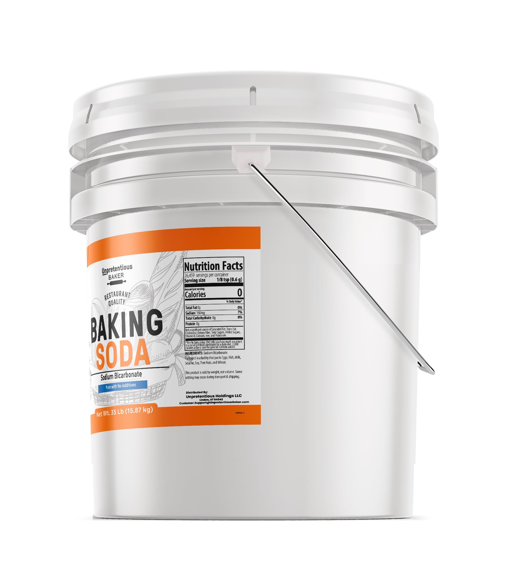 Baking Soda 35 Lb (560 Ounce)