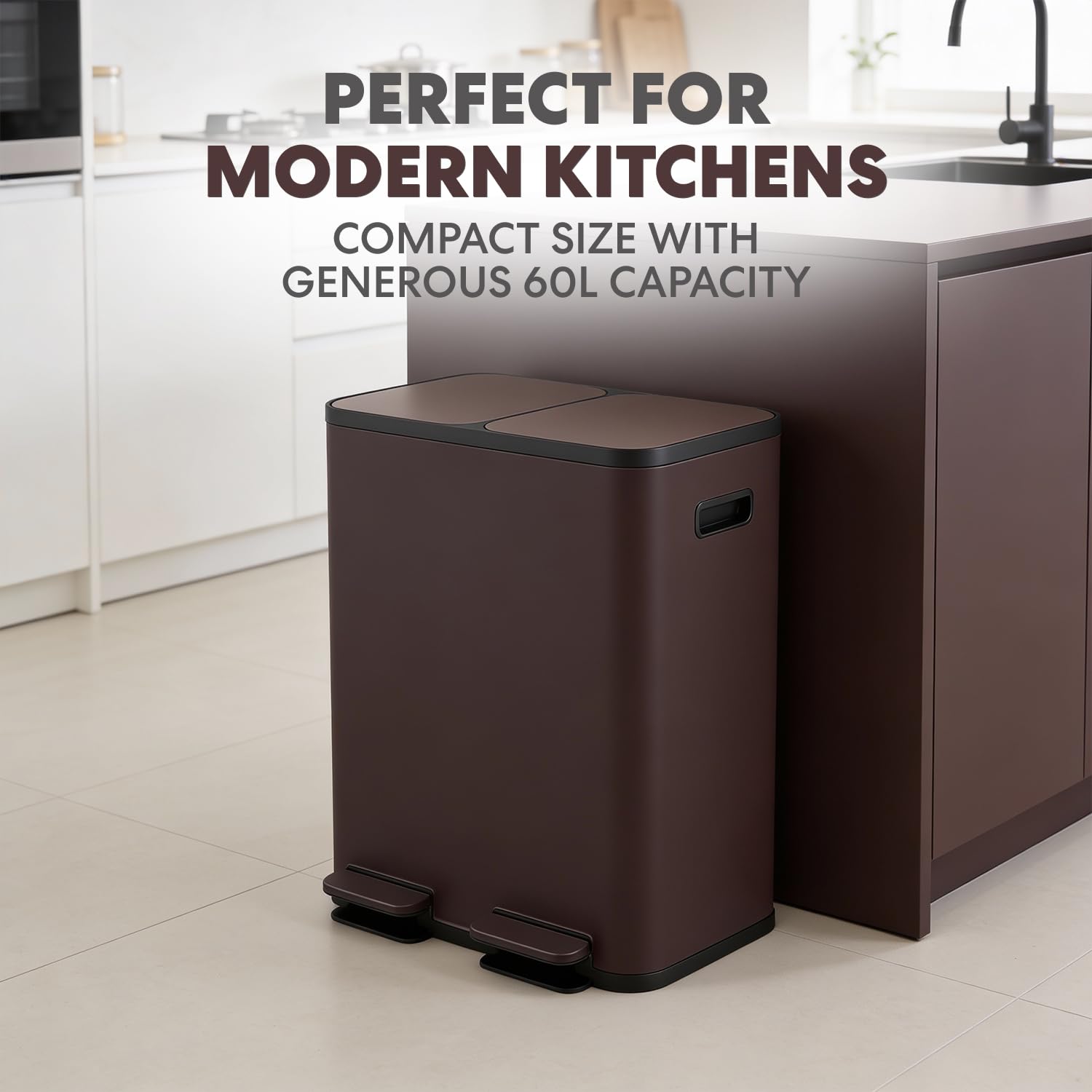 60 Liter 16 Gallon Rectangular Hands