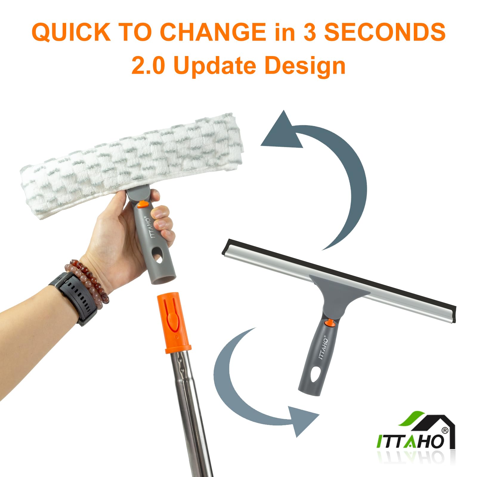 Squeegee for Window Cleaning (6 Count)