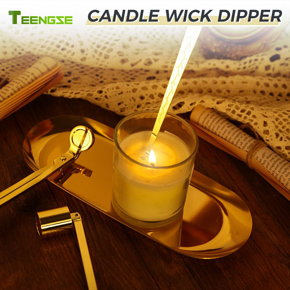 3 in 1 Gold Candle Tool Kit