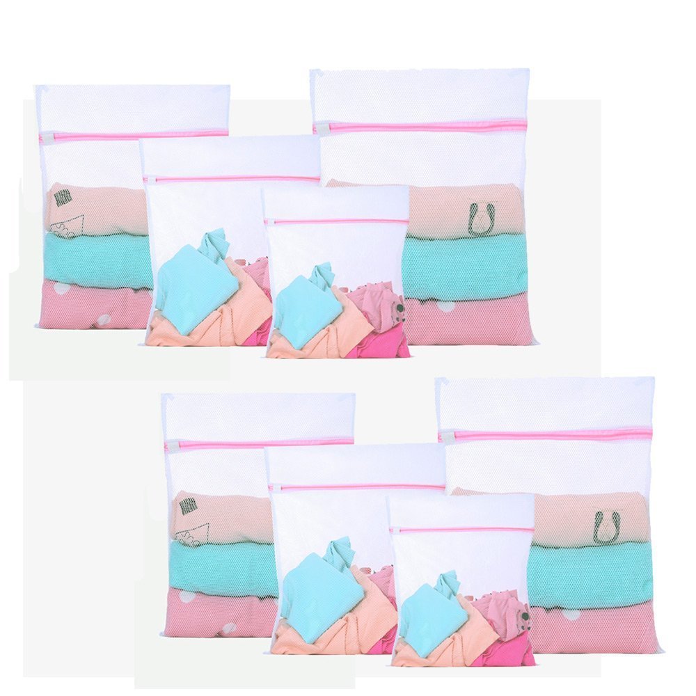 Pack of 5 Mesh Laundry Washing Bags (5 Count)