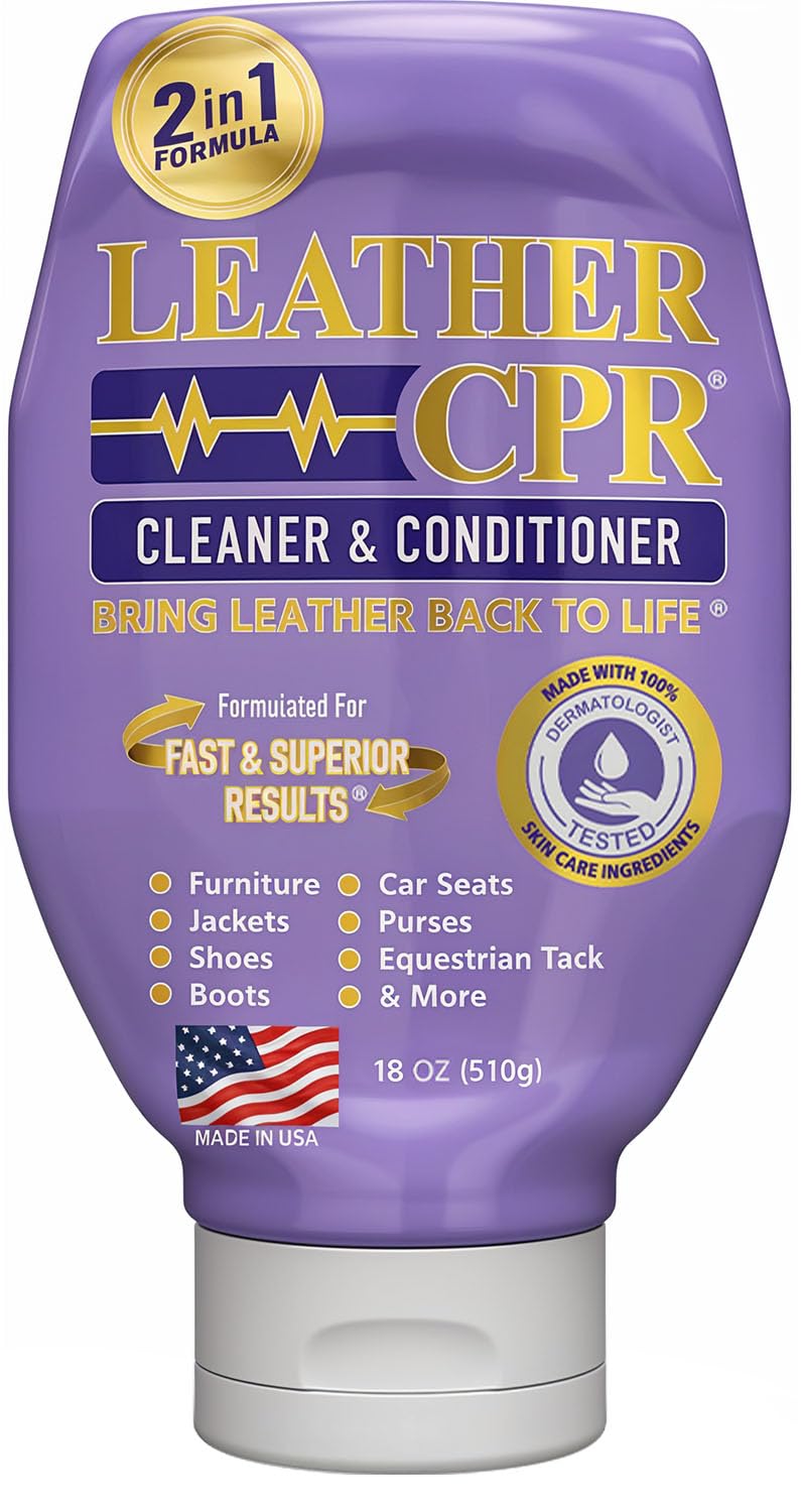Cleaner and Conditioner 18oz. Bring Leather Back To Life on Furniture (18 Ounce)