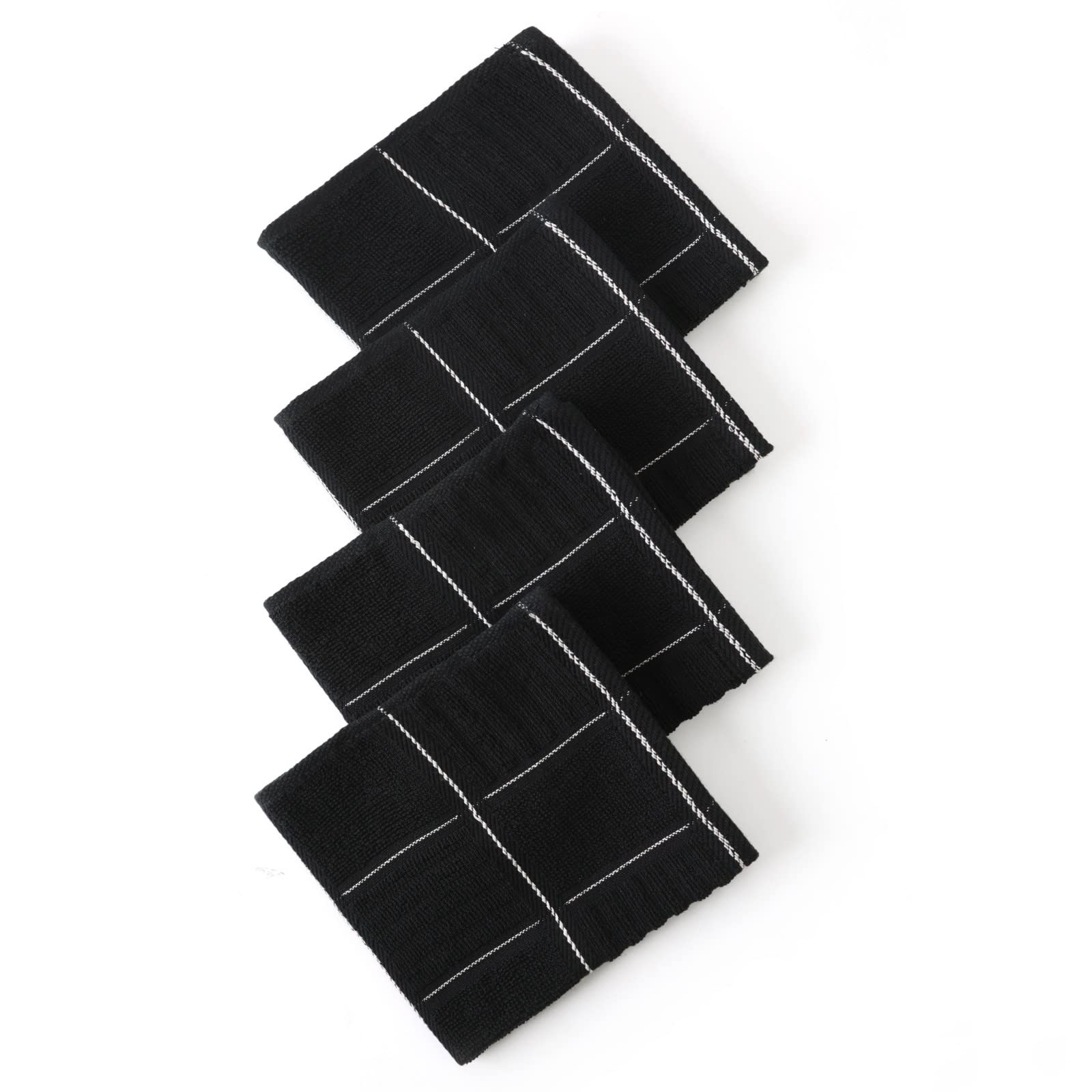 Kitchen Towels and Dishcloths Set (8 Count)