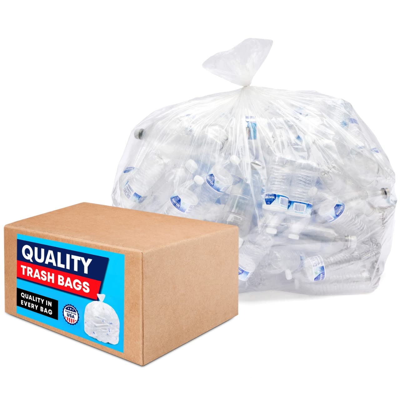 30 33 Gallon Trash Bags Heavy Duty (100 Count)