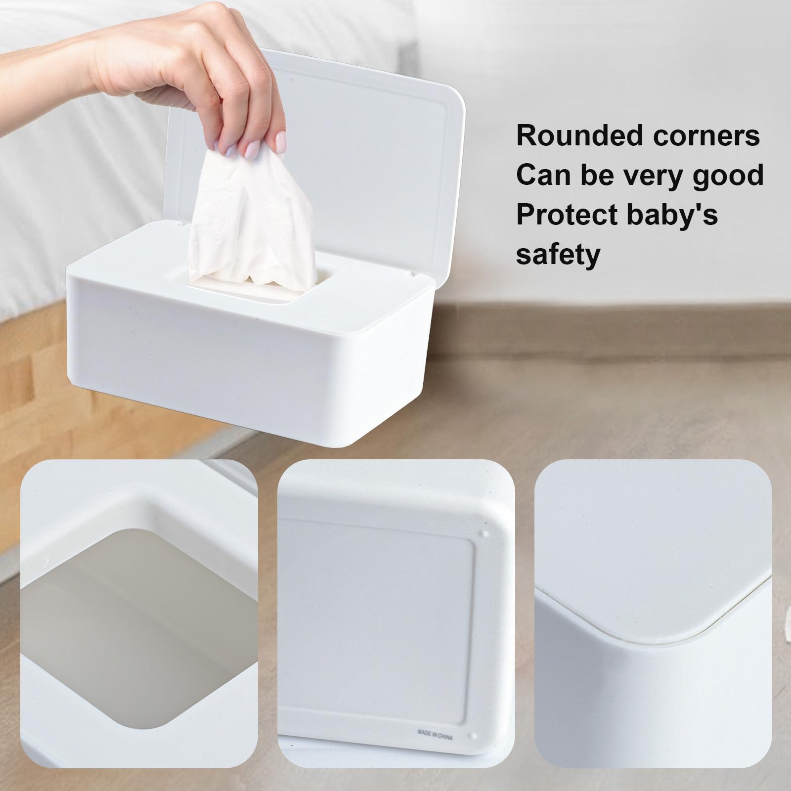 2 Pcs Diaper Wipes Dispenser