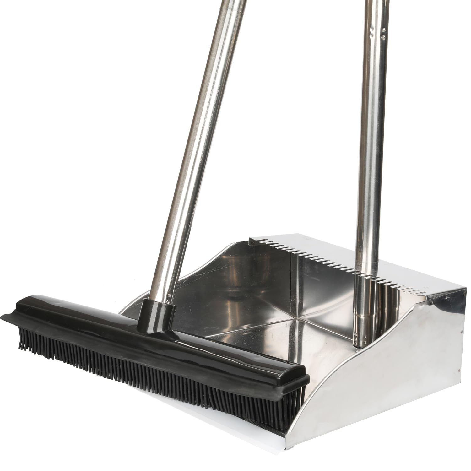 Rubber Broom and Dustpan Set