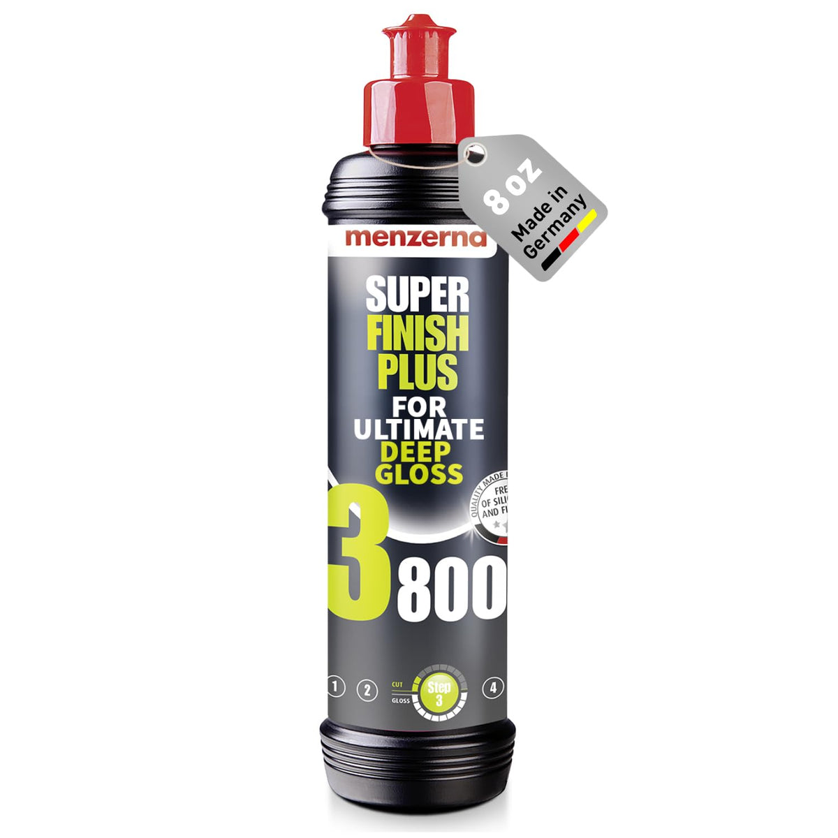 Super Finish Plus 3800” Car Polishing I Deep Gloss Polish for a Perfect Mirror (8 Ounce)