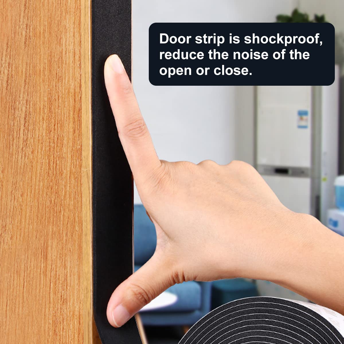 2 Rolls Weather Stripping Door Seal