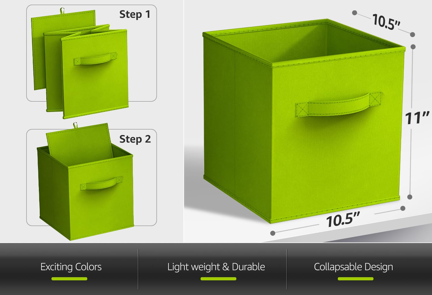 Fabric Storage Cubes