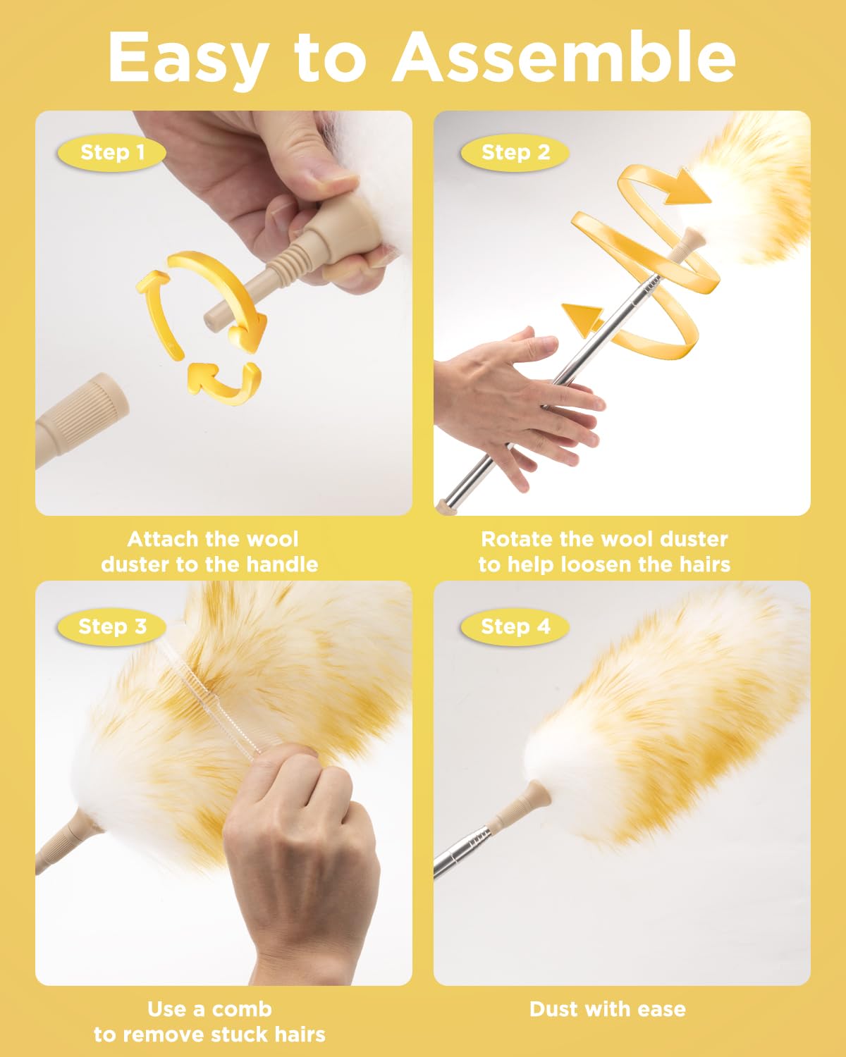 Extendable Lambswool Duster 30