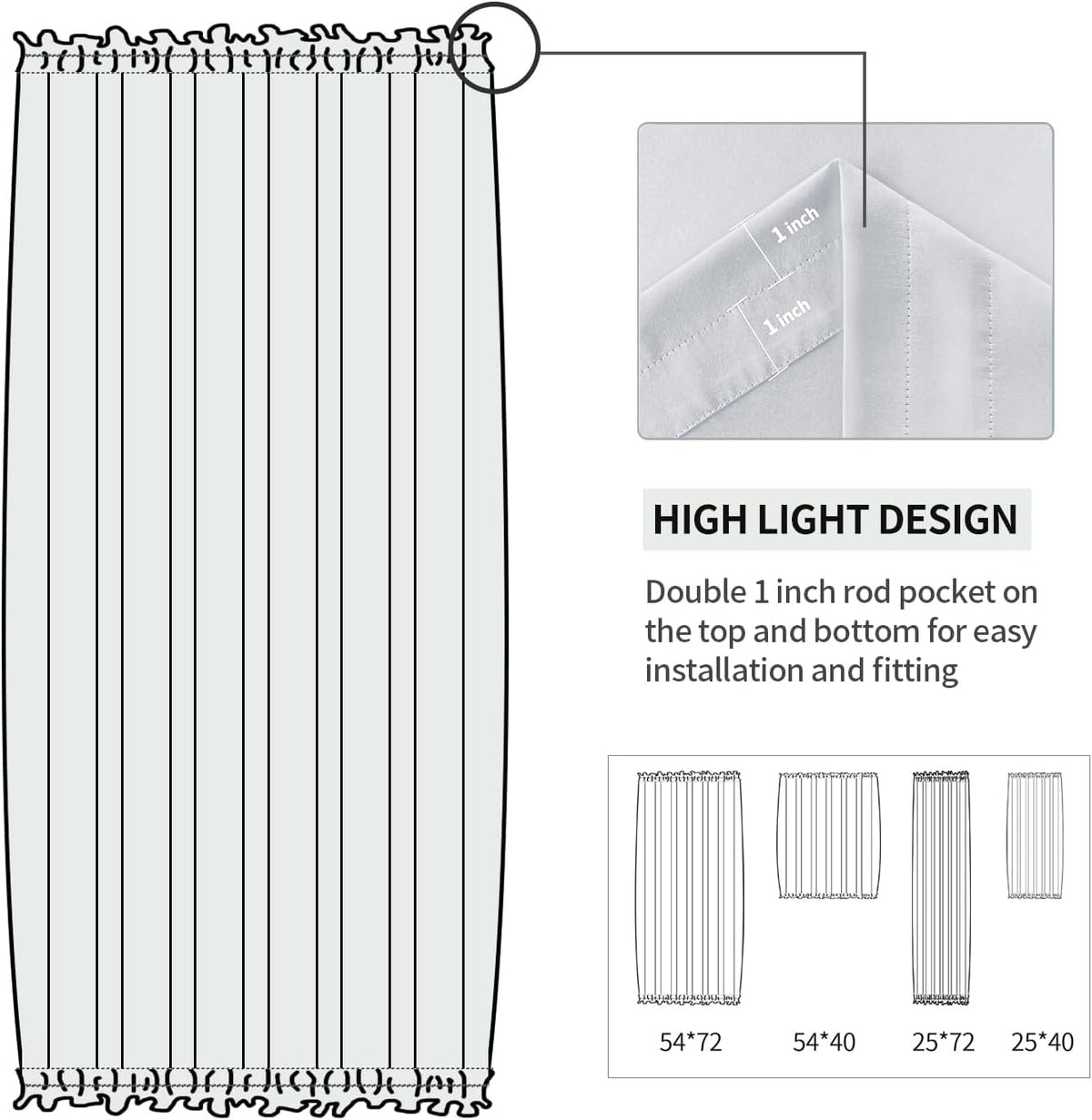 French Door Curtains