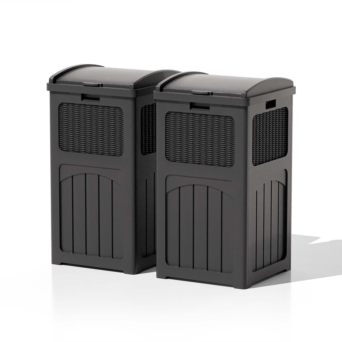 36 Gallon Outdoor Trash Can (2 Count)