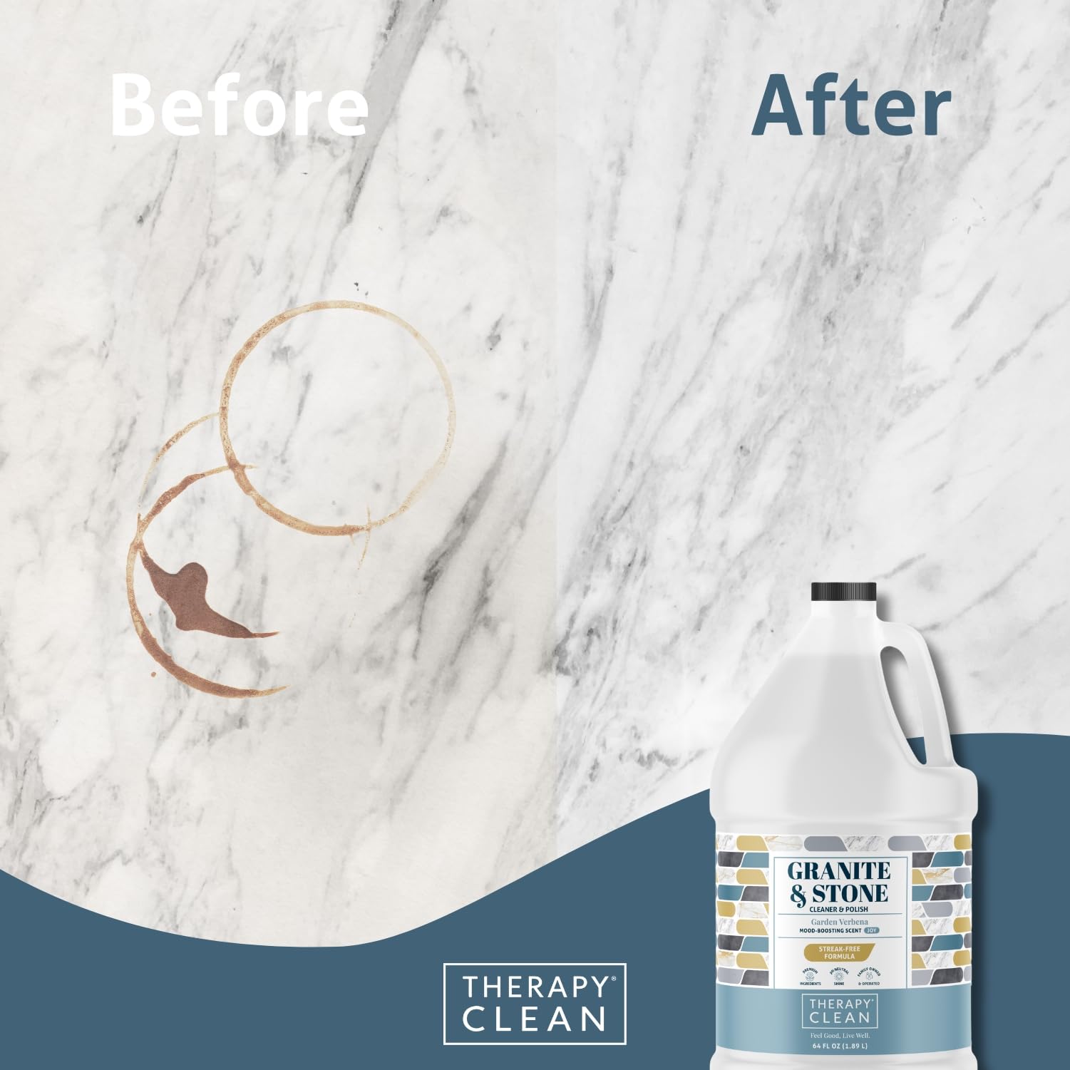 Granite Countertop Cleaner Refill 64 oz (64 Fl Oz)