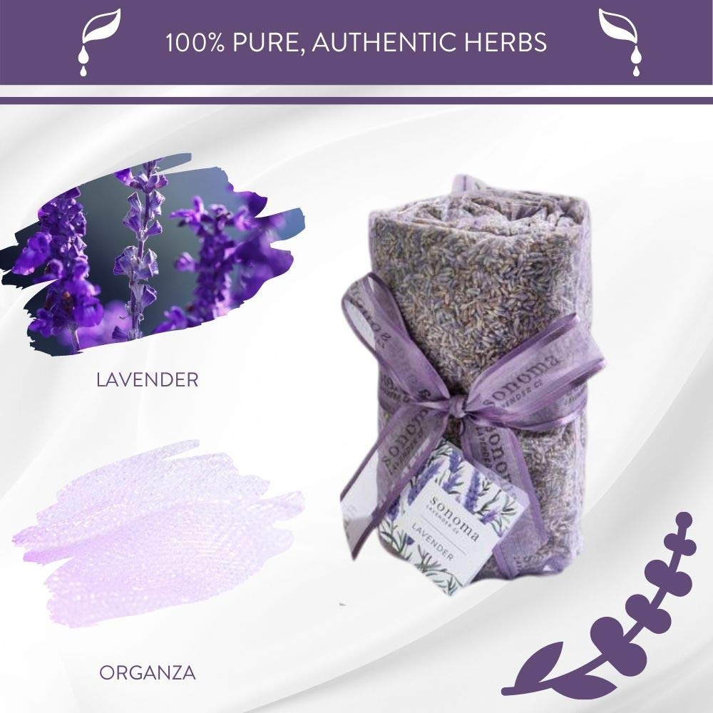 Dried Lavender Sachets by The Yard for Drawers and Closets