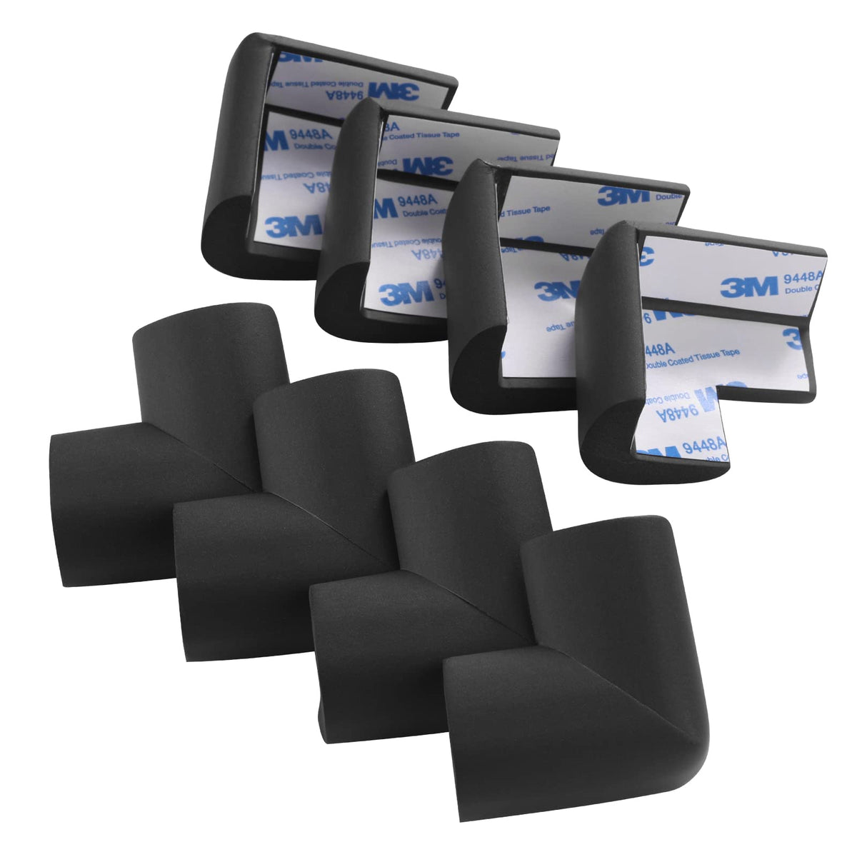 8 Pack Soft Sponge Table Corners (8 Count)