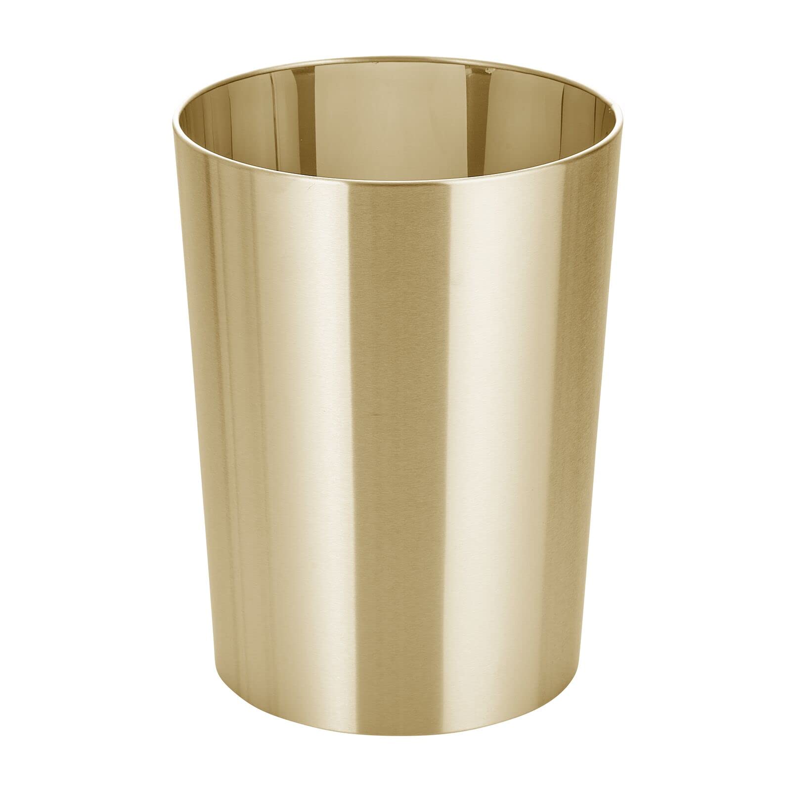 Stainless Steel Round Metal Trash Can