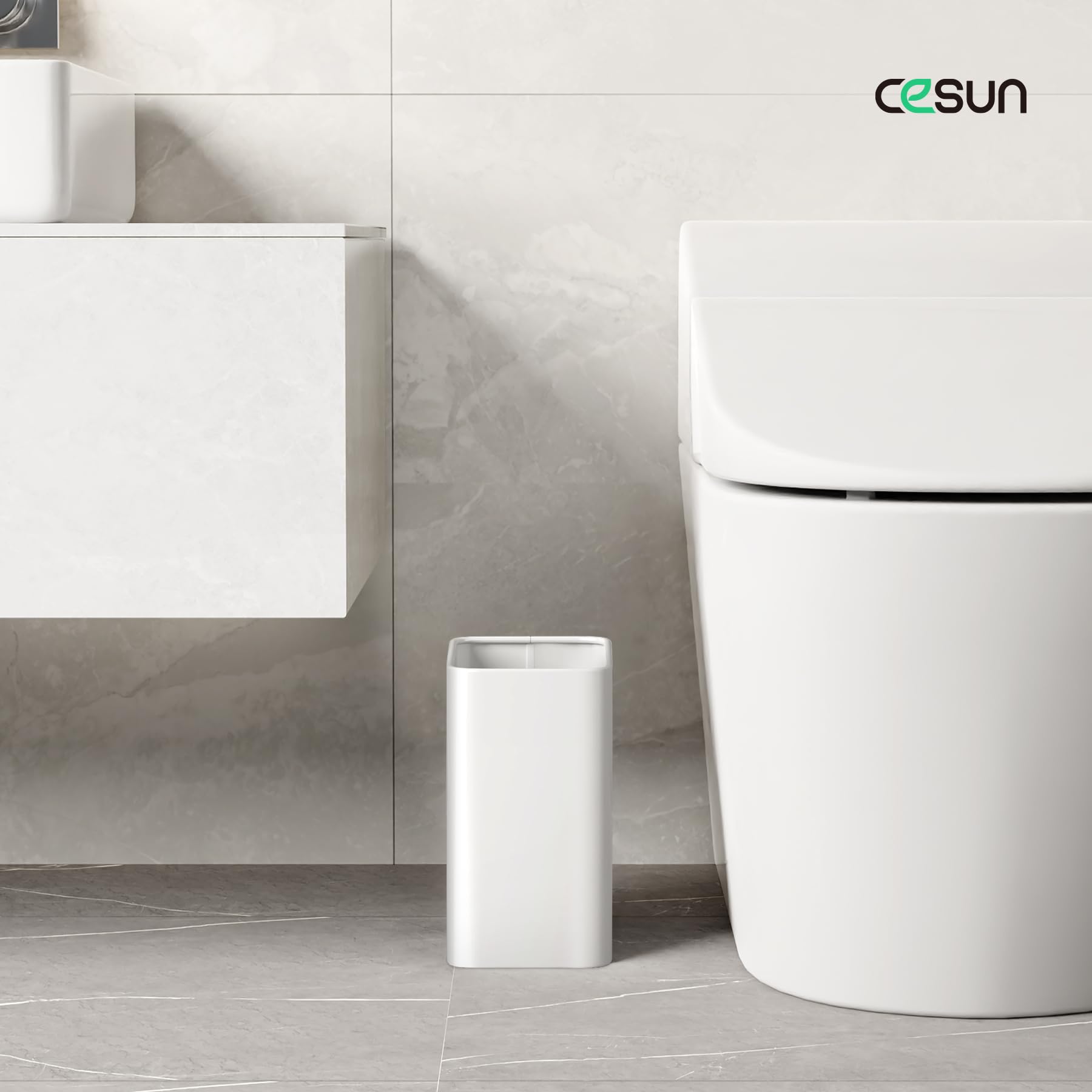 Small Bathroom Trash Can