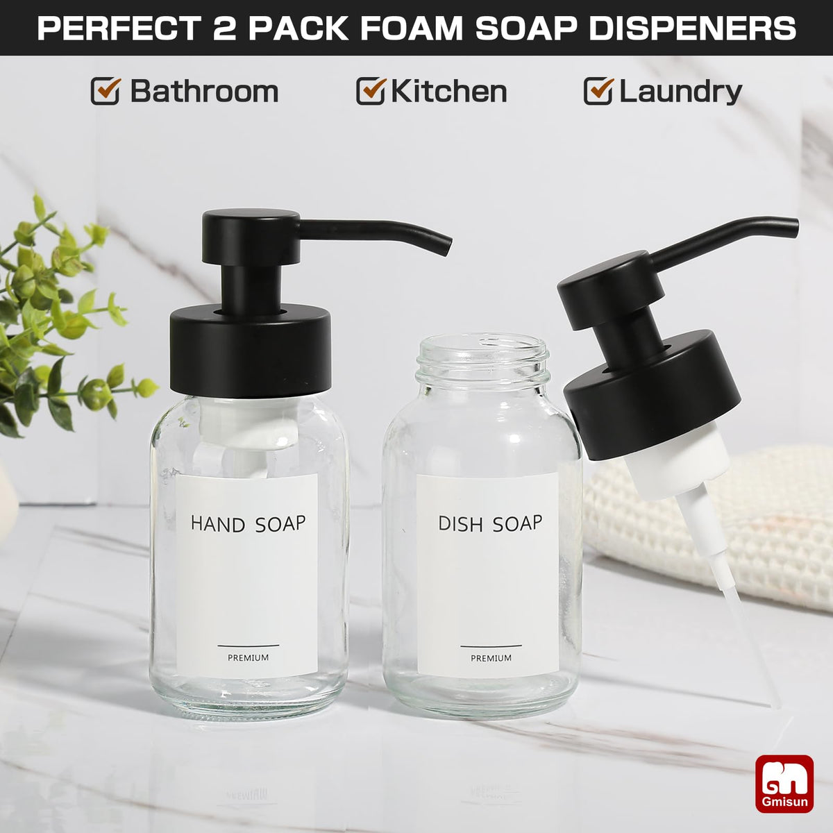 Foam Soap Dispenser (2 Count)