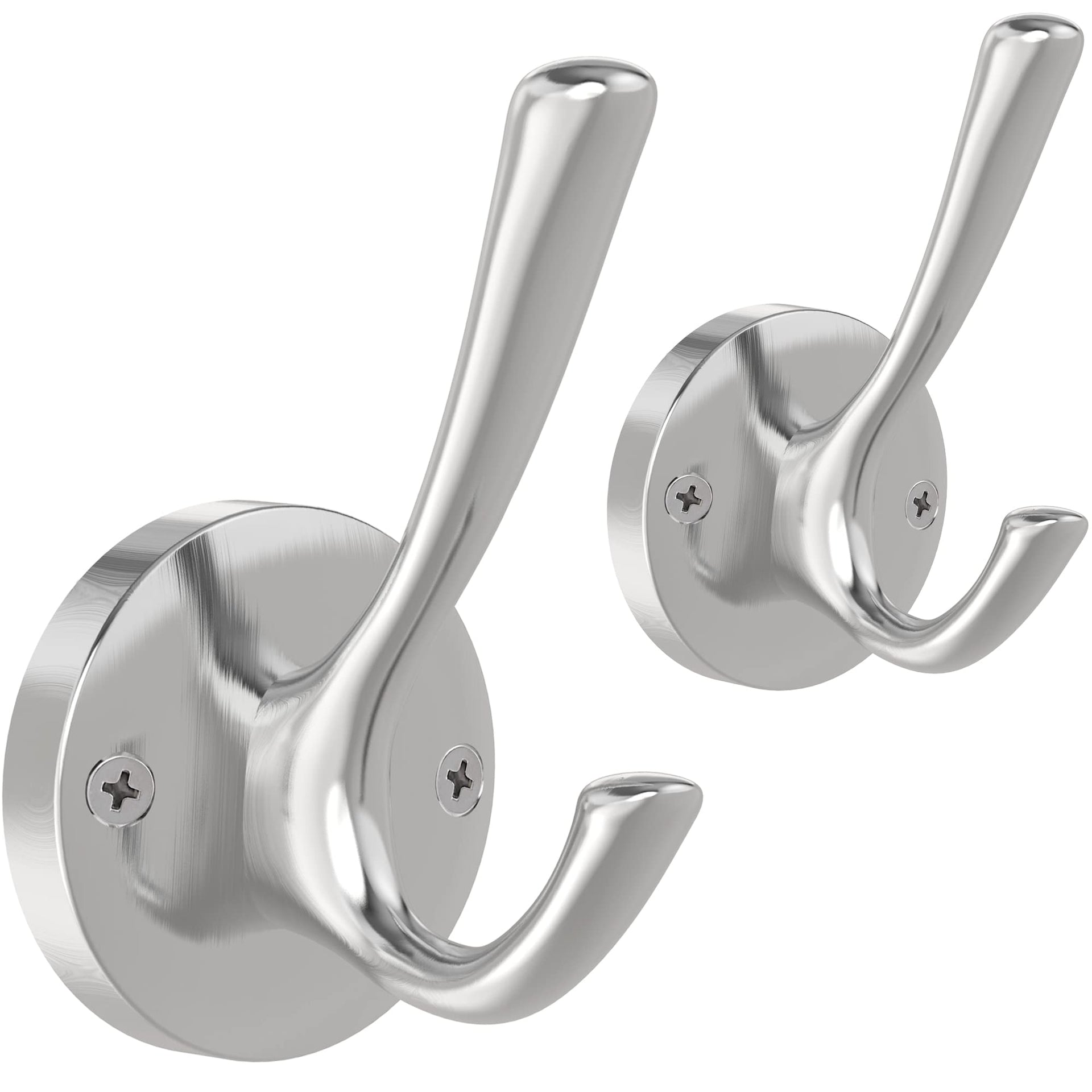 Brushed Nickel Wall Hooks Towel Hooks