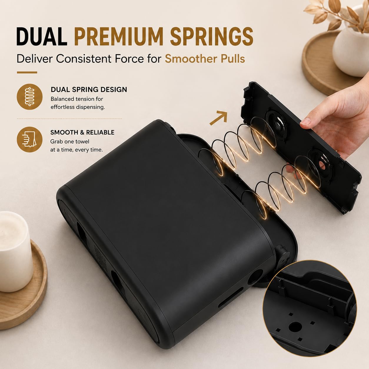 Multifold Paper Towel Dispenser Countertop