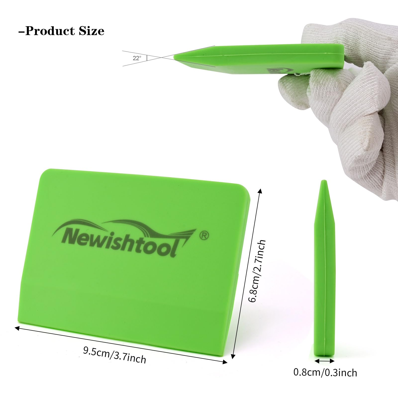 Soft Silicone Small Squeegee for Vinyl