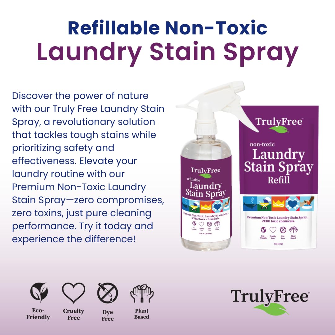 Laundry Stain Remover Spray for Clothes (3 Fl Oz)