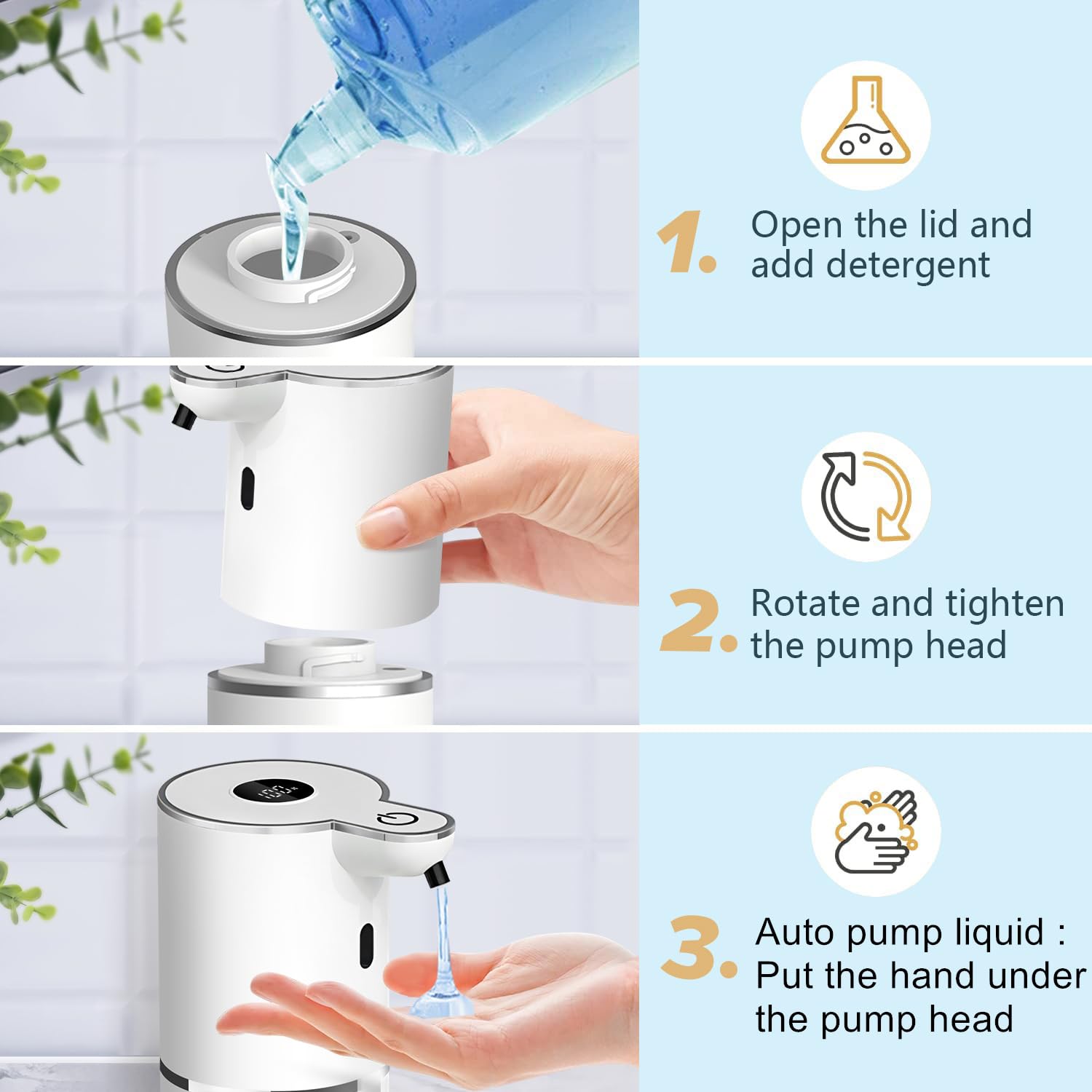 Automatic Liquid Soap Dispenser