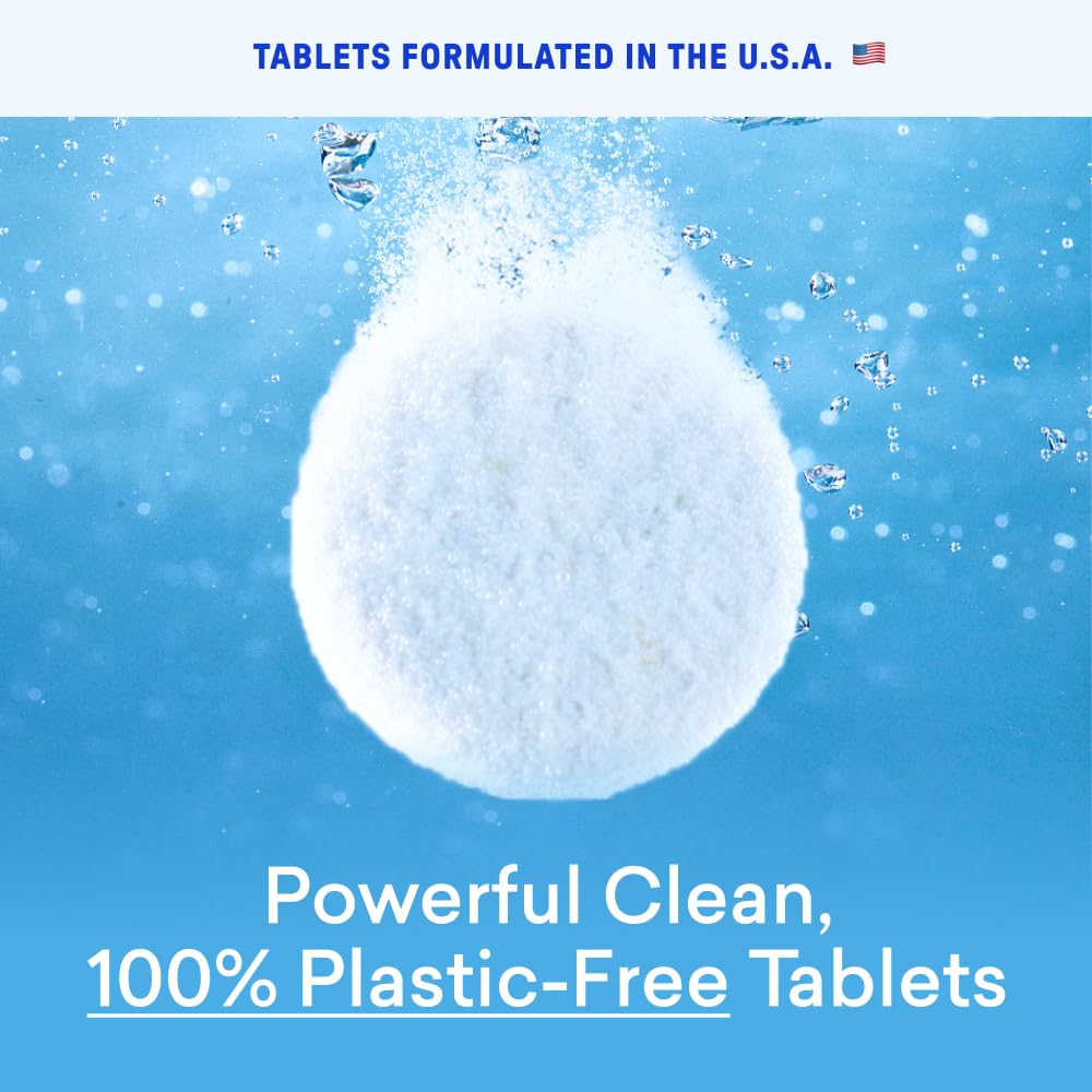 100% Plastic Free Toilet Bowl Cleaner Tablets 28 Count
