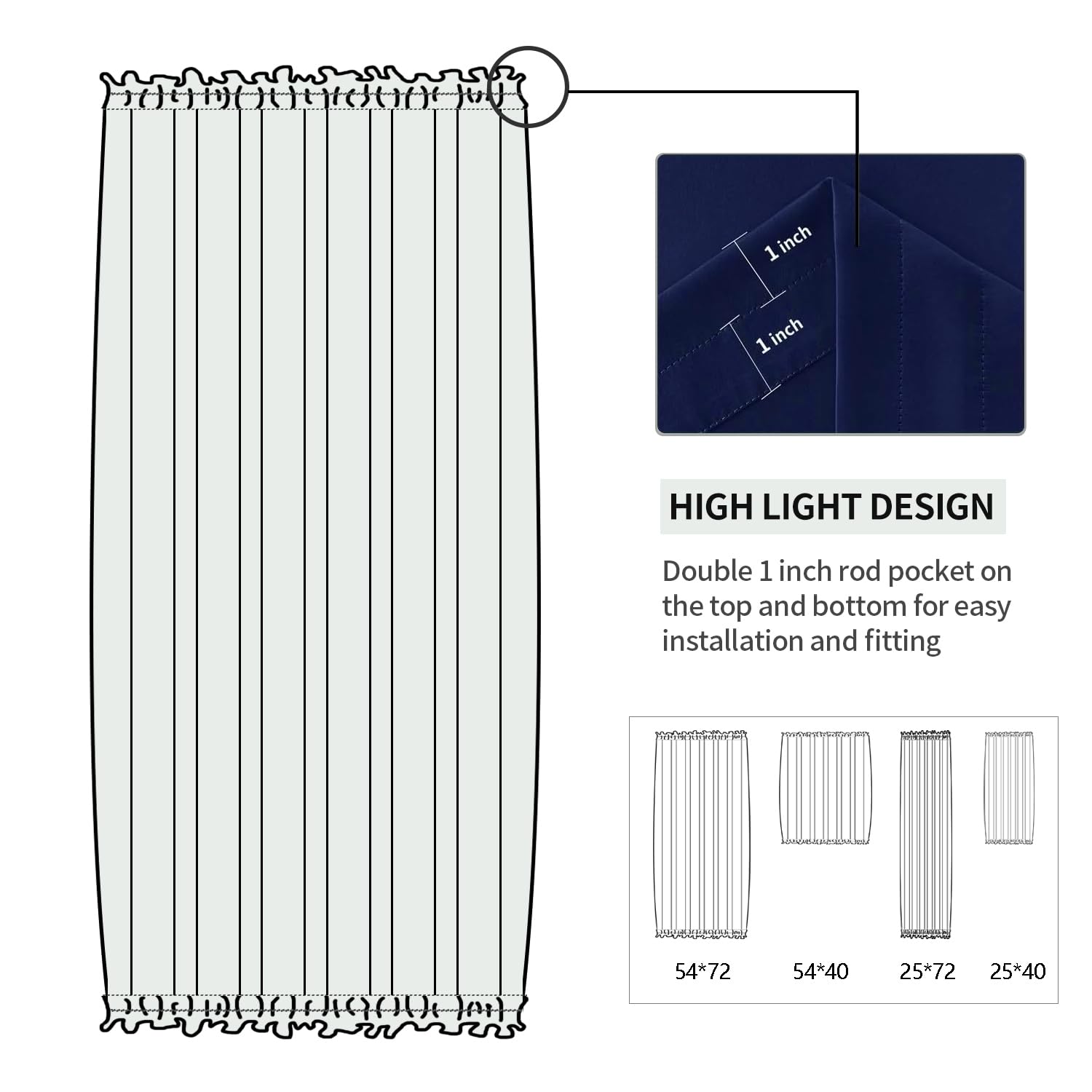French Door Curtains