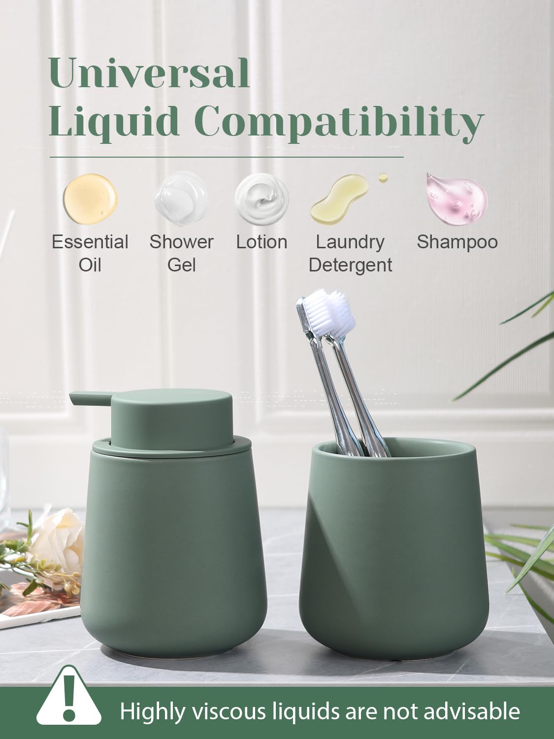 Ceramic Lotion Dispenser
