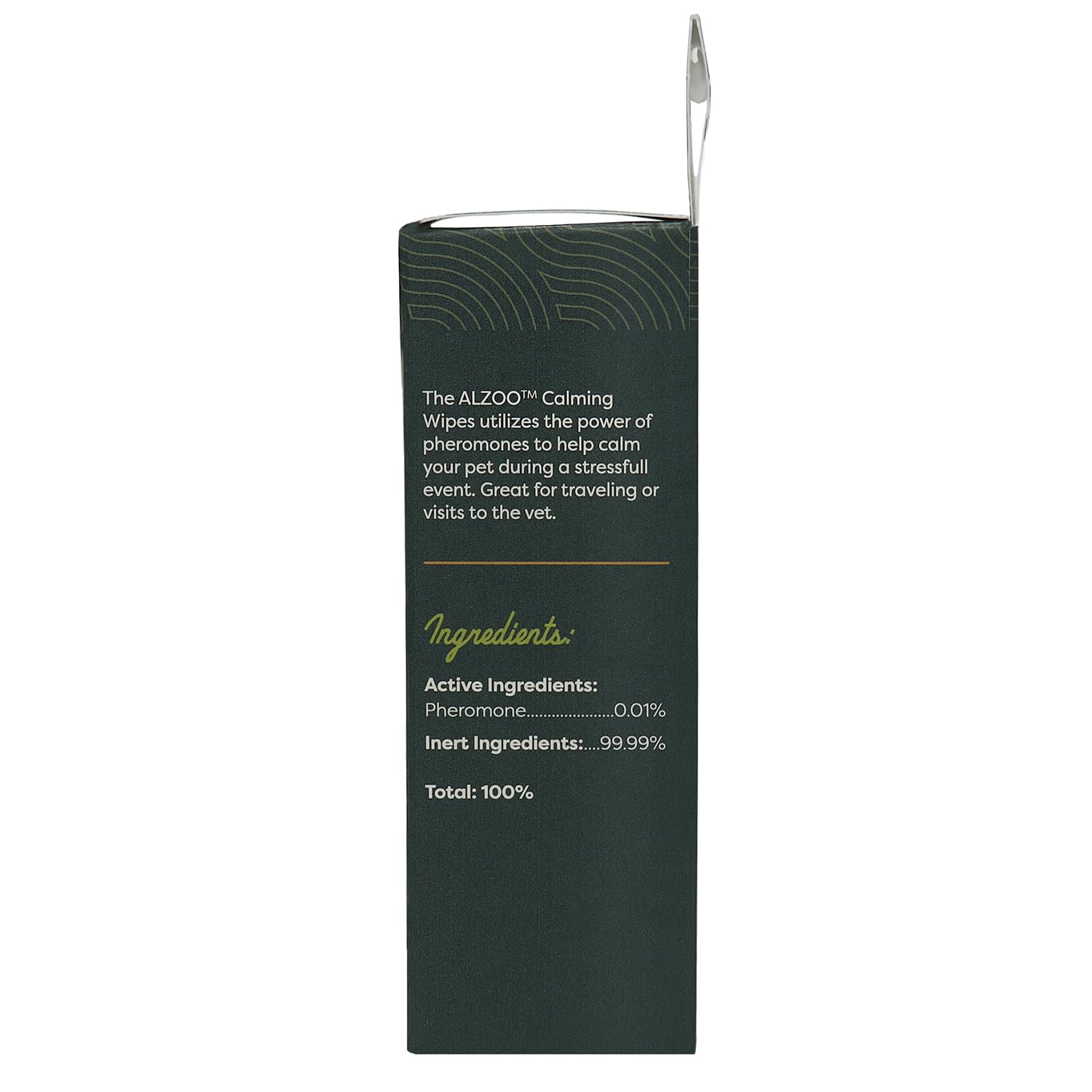 Calming Wipes with Pheromones for Cats and Dogs