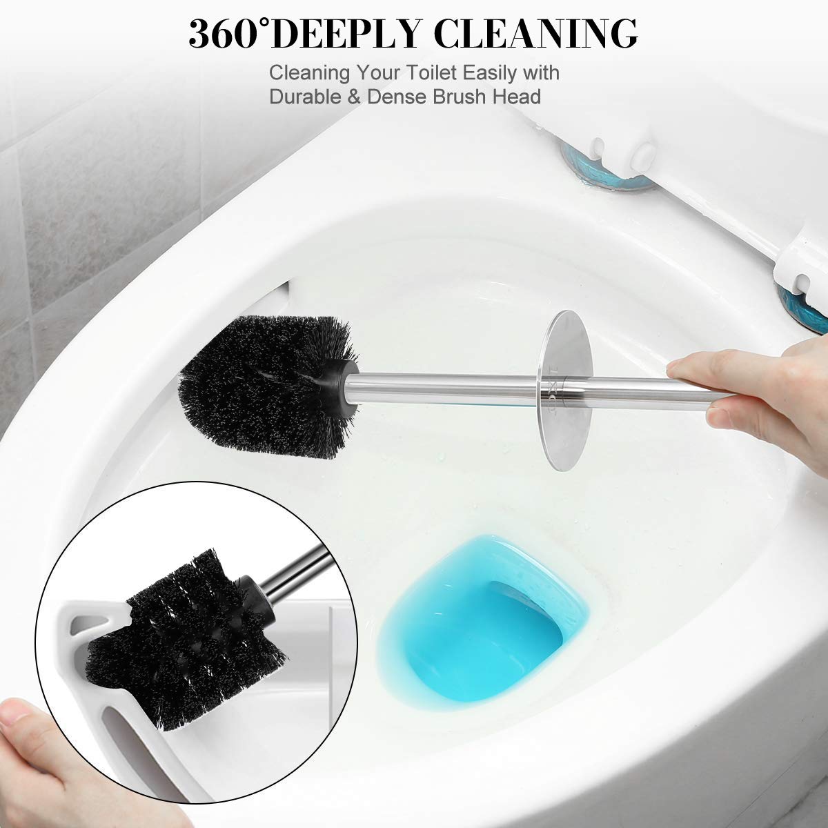 Toilet Brush and Holder (17.99 Count)