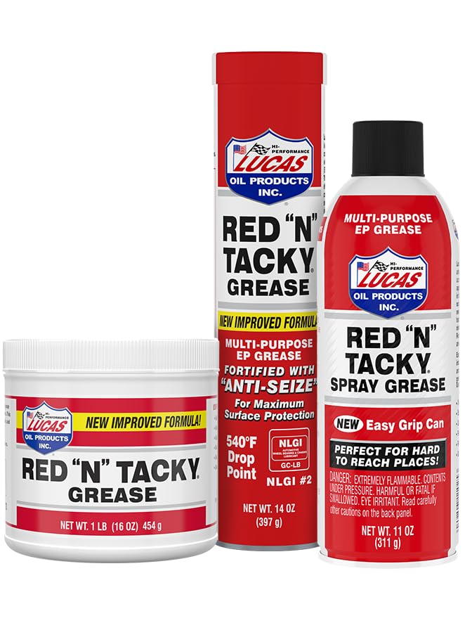 10005 Red N Tacky Grease (140 Ounce)