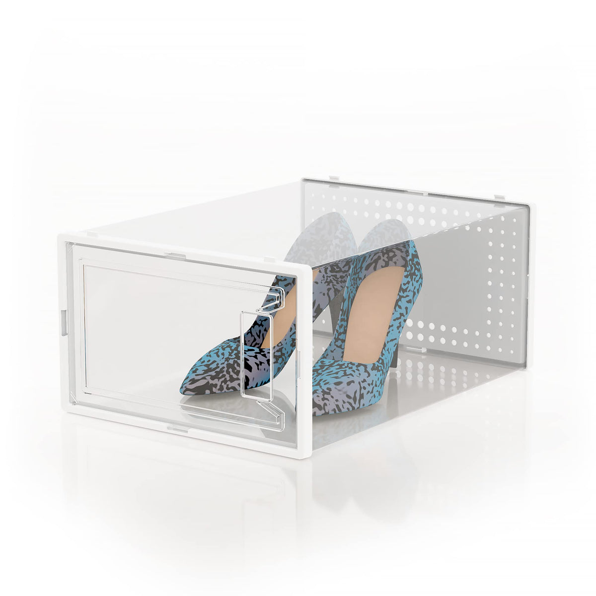 12 Pack XX Large Shoe Storage Organizer for Closet (12 Count)