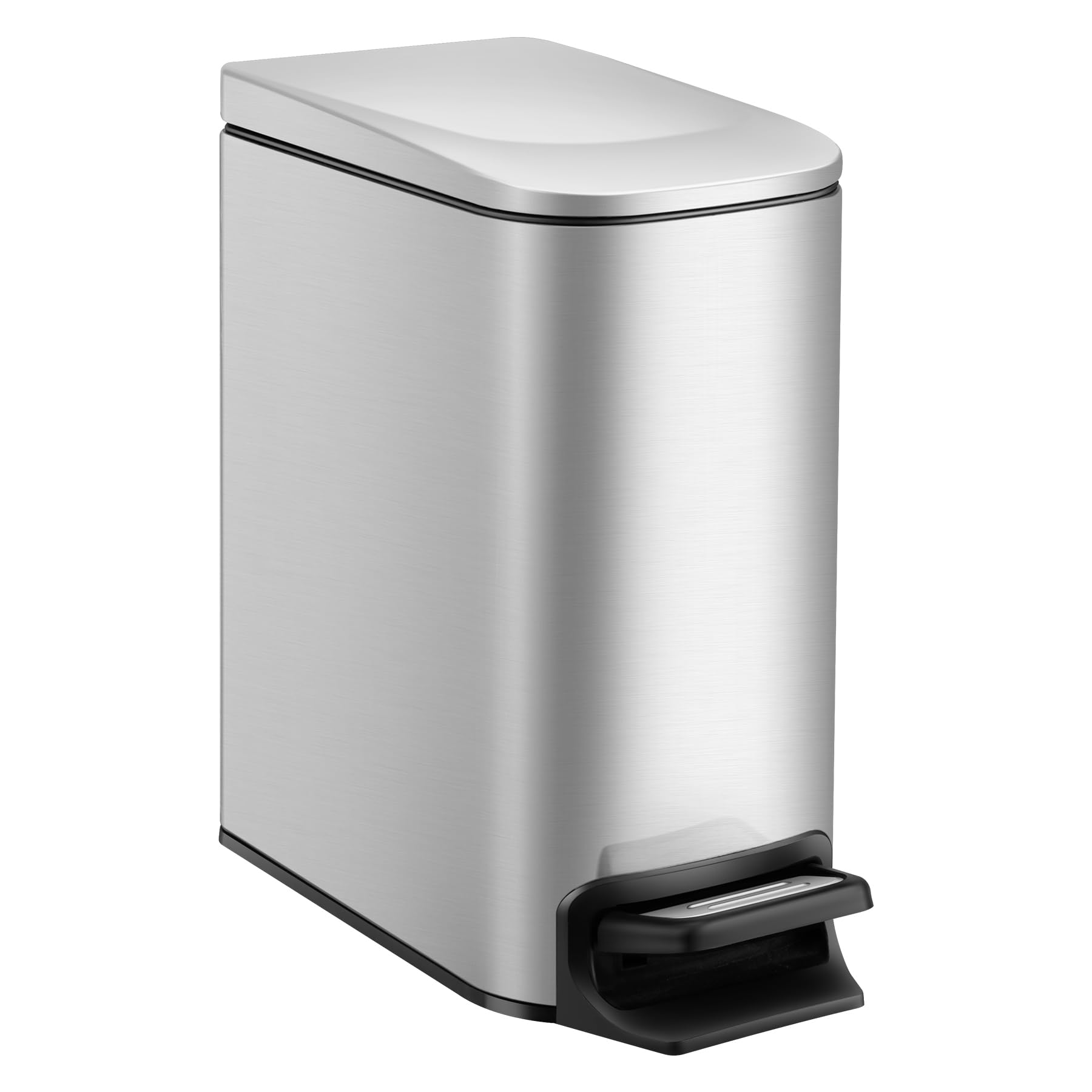 Small Bathroom Trash Can with Lid