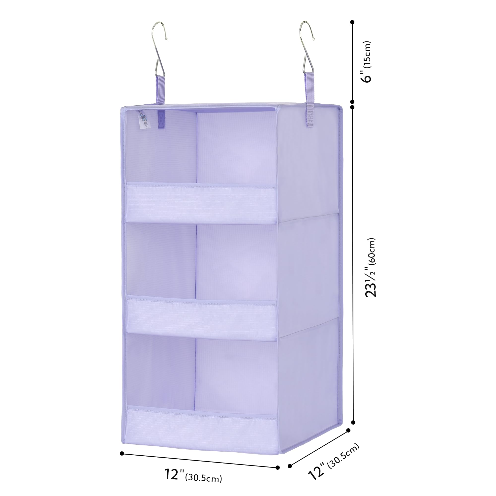3 Shelf Hanging Closet Organizer