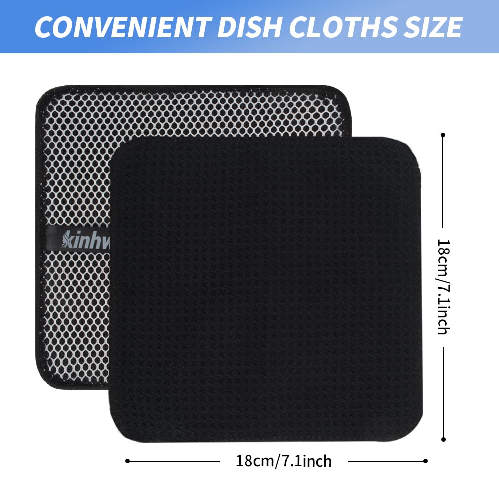 Dish Cloths with Scrub Side (9 Count)