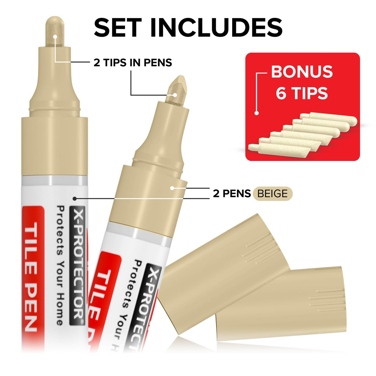 Water Based Grout Marker (2 Count)