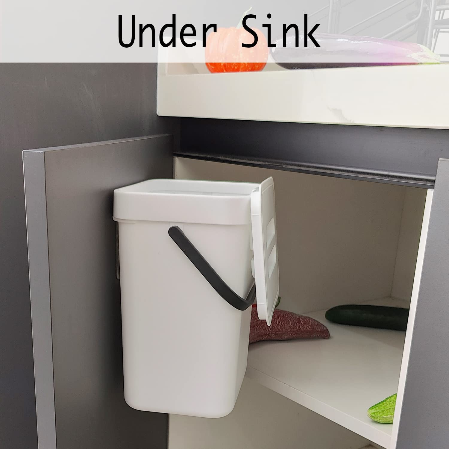 Compost Bin Indoor Kitchen Sealed