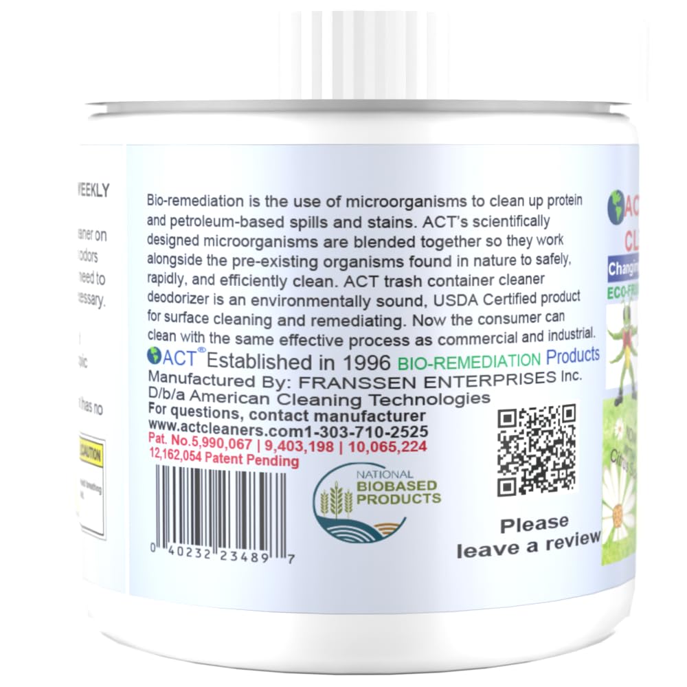 Trash Deodorizer and Cleaner (8 Ounce)